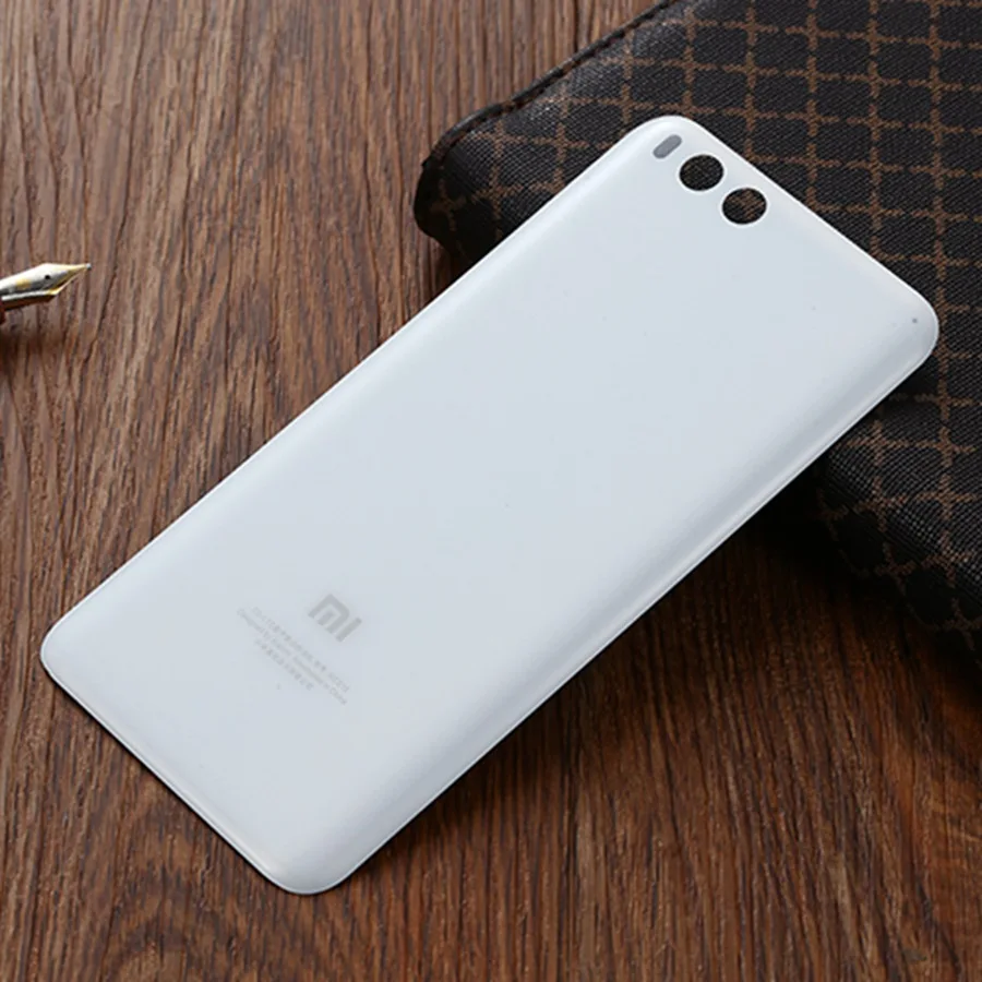 Xiaomi Mi 6 Крышка батарейного отсека задняя стеклянная крышка Корпус для Xiaomi Mi 6 Крышка батарейного отсека задняя крышка стеклянный чехол Замена с клеем
