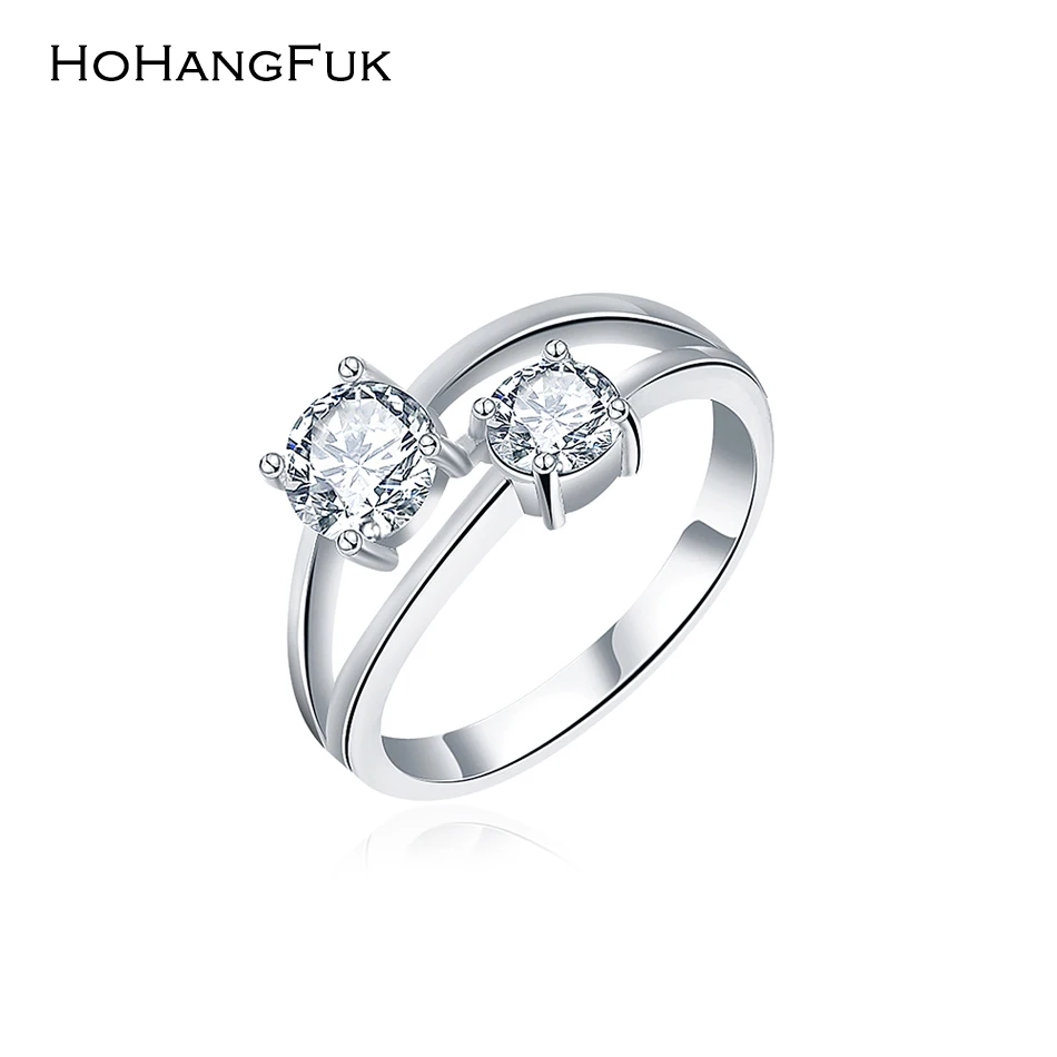 Brilliant Gold Color With AAA Clear CZ Cubic Zirconia Engagement Women Ring Jewelry Factory Direct Dropshipping Discount | Украшения и