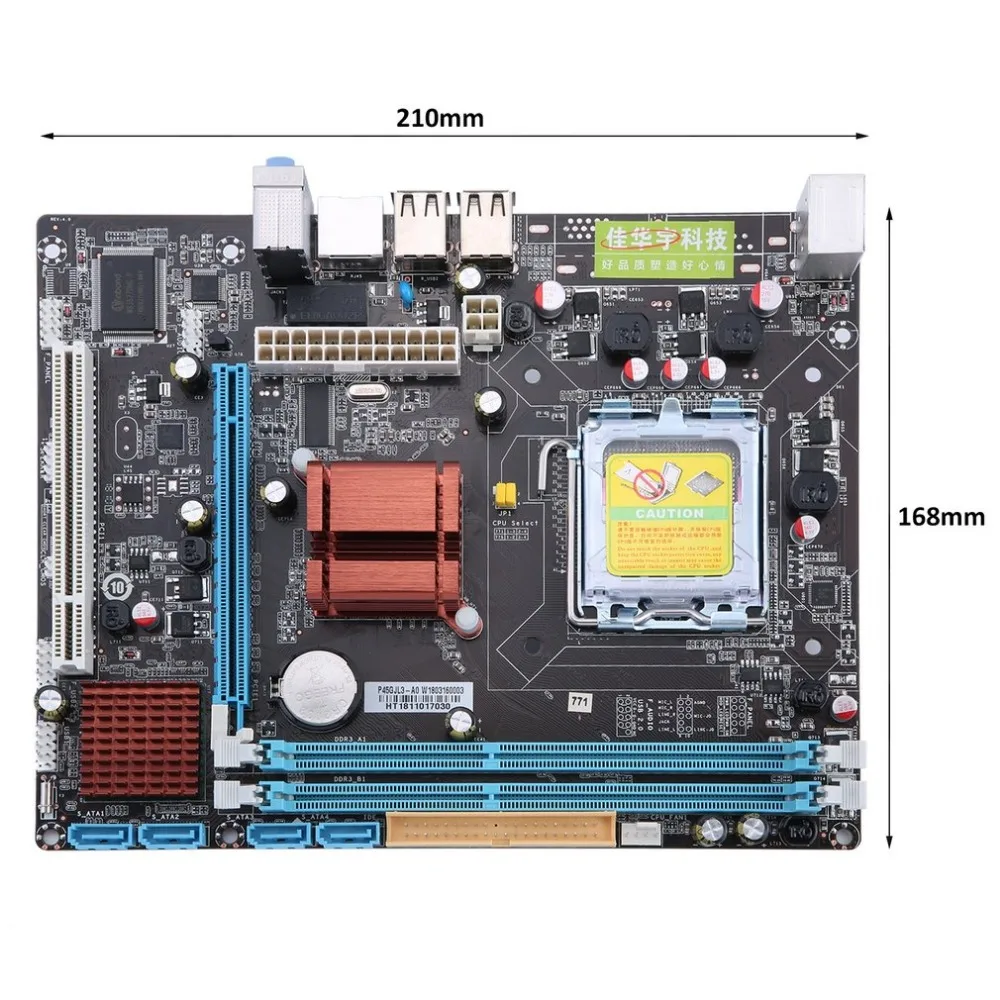2017 NEW P45 Desktop Motherboard Mainboard Socket LGA 771/775 2 DDR3 8GB Dual Board Support L5420|desktop motherboard|socket lgasocket motherboard |