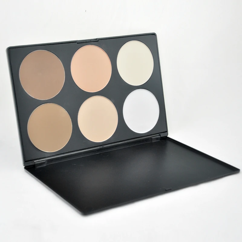MSQ Basic 6 Colors Concealer Foundation Makeup Palette Facial Powder Cosmetic Tools For Beauty |