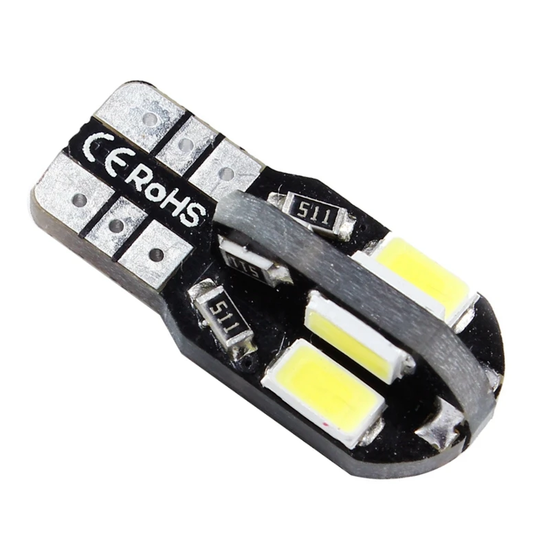 4 шт. T10 высокий яркий 8 led 5630 smd авто светильник s W5W габаритный автомобильный фонарь