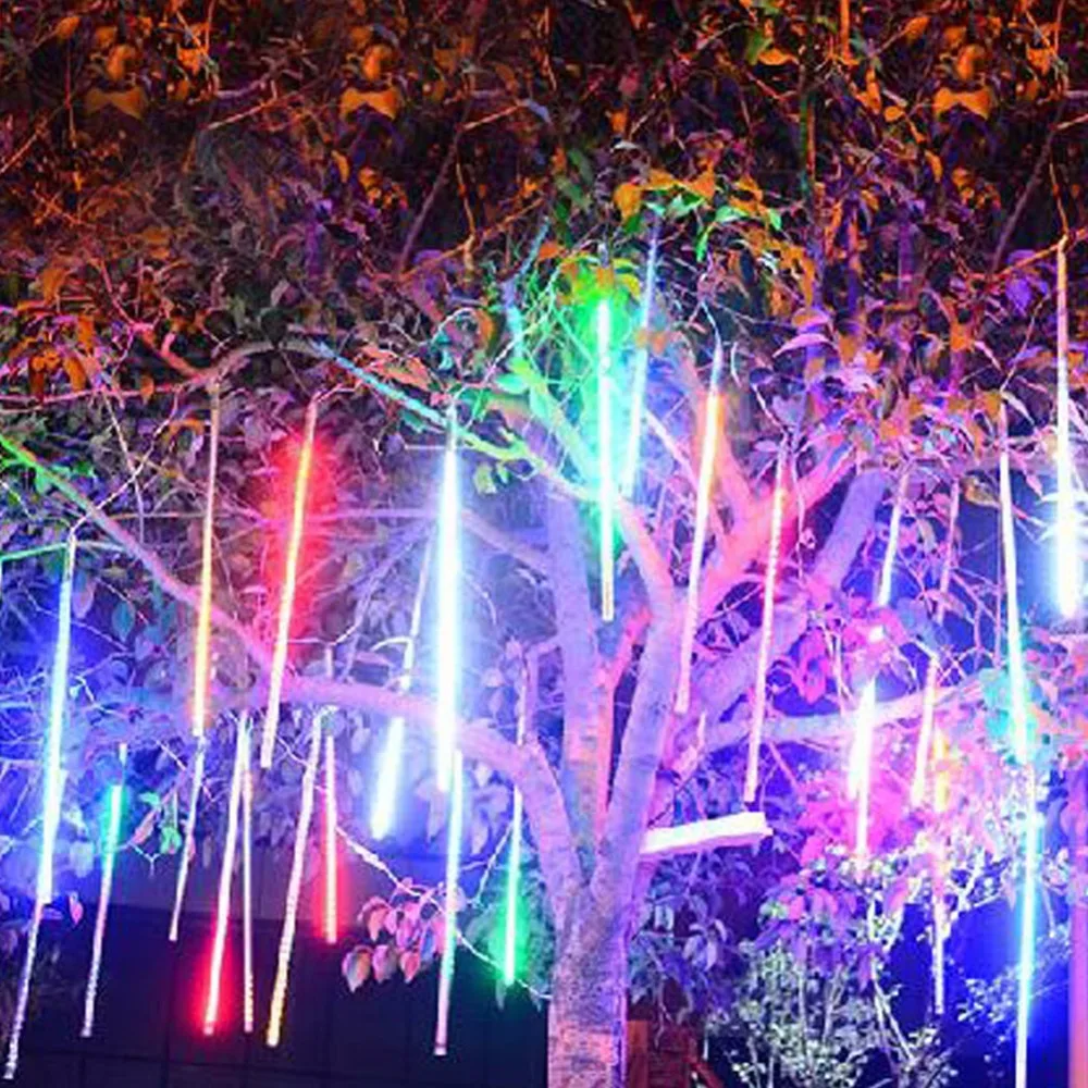 Coversage Navidad Fairy Luces Led Decoracion 50CM Meteor Garden Garland Christmas Tree Decorative Light Outdoor Lights | Освещение