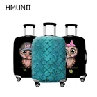 HMUNII фирменный женский чемодан с защитой от пыли, чехол для путешествий на резинке, плотный защитный чехол на чемодан