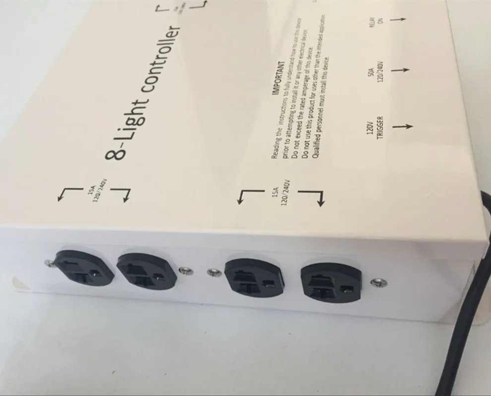 Контактор для выращивания света 120 В стандарт США 8 розеток | Обустройство дома