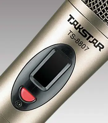 Горячая продажа бутик UHF Беспроводной Takstar TS 8807 одиночный ручной настраиваемый