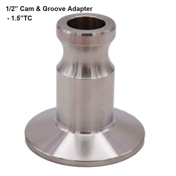 Brewer's 1/" Camlock Быстрый разъединитель Cam& Groove фитинг Homebrew пивной насос трубы - Цвет: D
