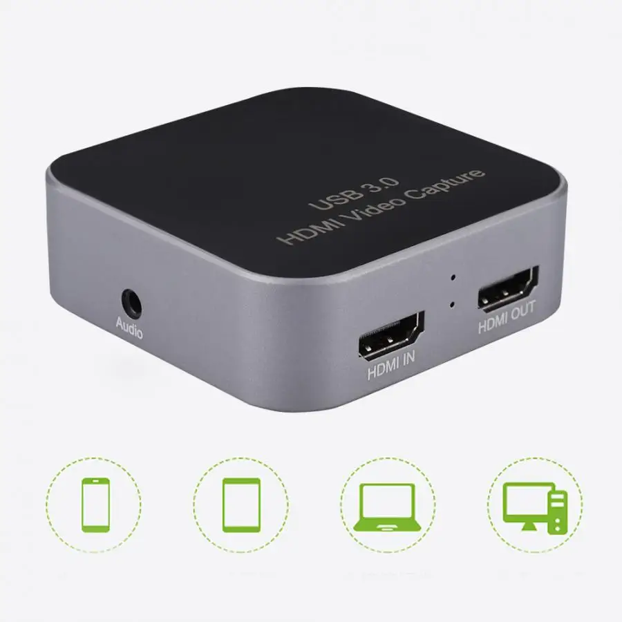 Новый ACASIS USB 3 0 TYPE C HD видеозаписывающее устройство Игровая приставка PnP карта