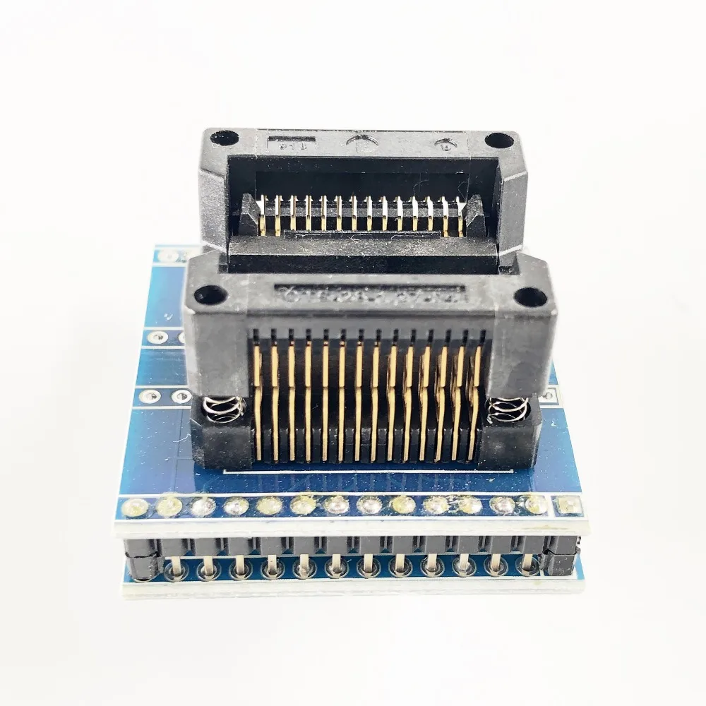 RT809H SOP28 к DIP28 адаптер гнездо IC SOIC28 контактный шаг 1 27 тестовый программист SMT