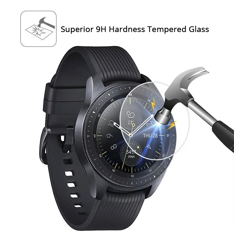 Закаленное стекло для Samsung Galaxy Watch защитная пленка экрана с защитой от царапин 42