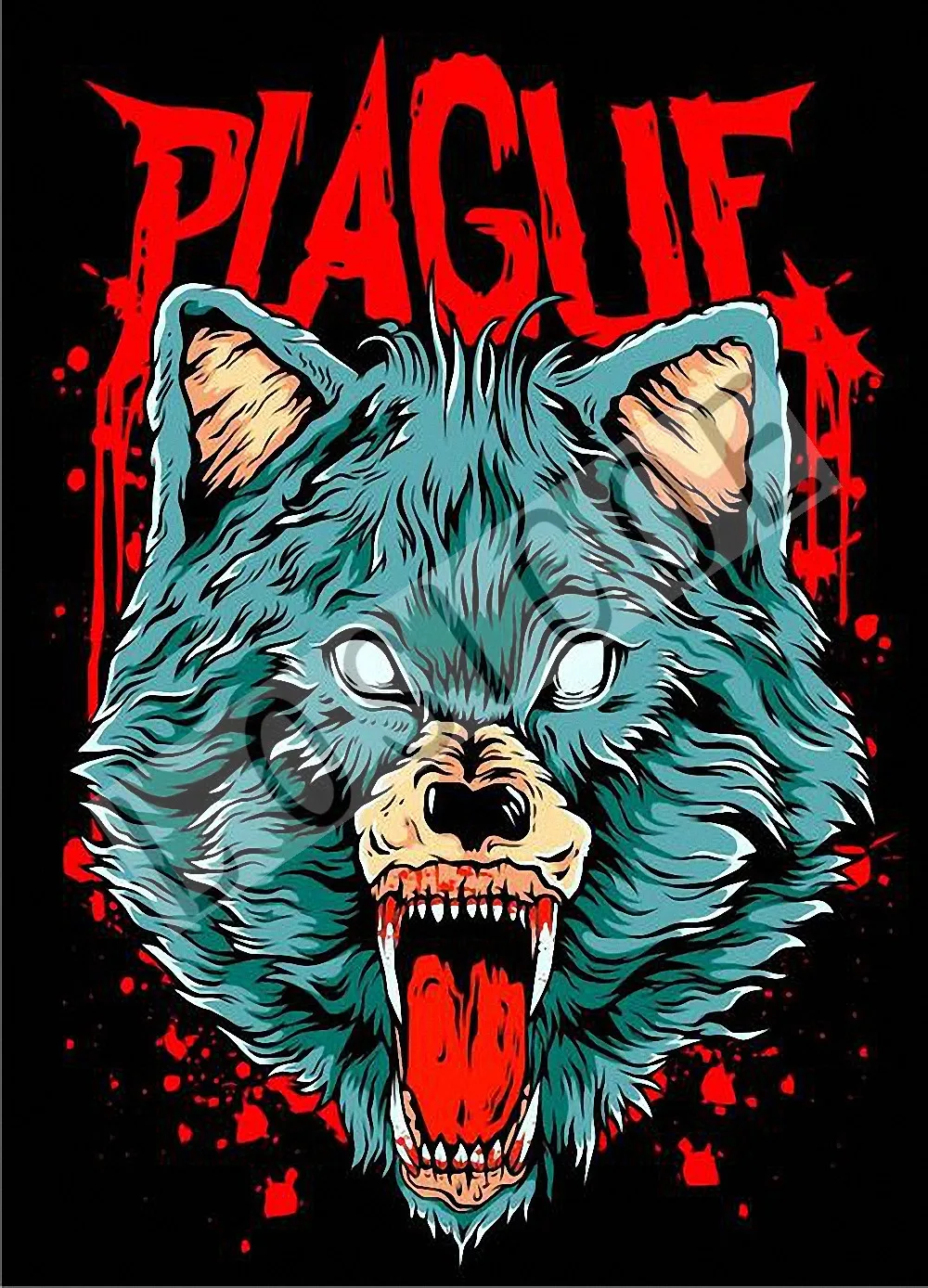 Thrash metal rock band posters wall sticker 30X42 CM nostalgia retro kraft paper Inkjet printing art halloween Decoration | Дом и сад