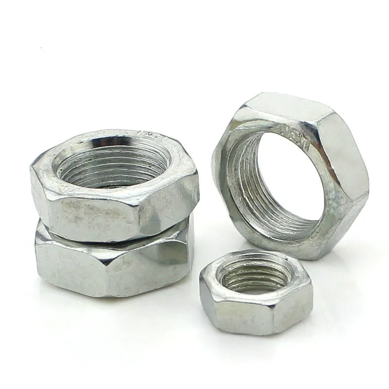 10PCS-M6 DIN439 нержавеющая сталь/гайка с защитой от зубов/левая гайка Обустройство