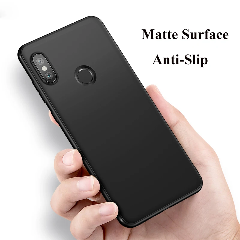 MAKAVO Case For Xiaomi Mi A2 Lite Redmi 6 Pro 360 Protection Soft Silicone Matte Cover 6A Phone Cases |
