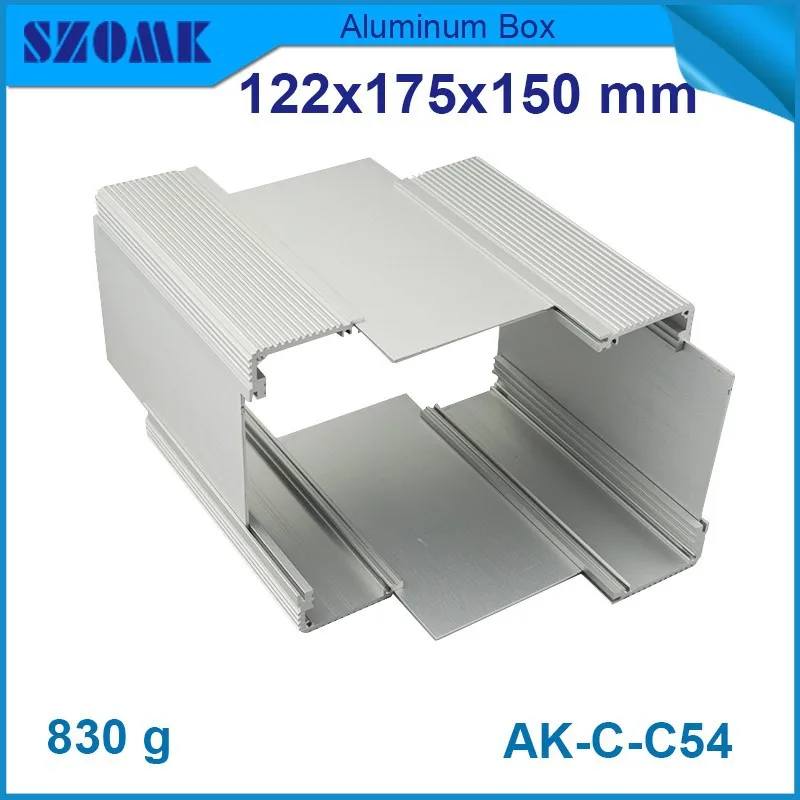 

10 шт./партия, алюминиевый корпус для печатной платы 122(H)x175(W)x150(L) мм