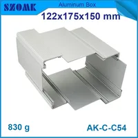 10 pcs/lot aluminium pcb  enclosure extruded aluminum box 122(H)x175(W)x150(L) mmaluminum enclosure amplifier diy electronic box