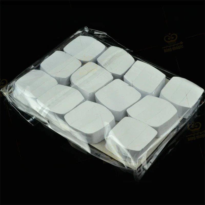 Снежный шторм волшебная игрушка 12 шт. в упаковке Белый палец снежинки бумажные