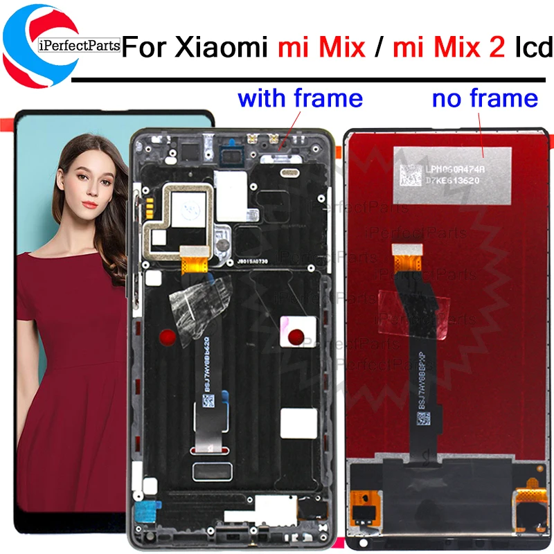 5 99 &quotIPS дисплей для XIAOMI Mix 2/MI LCD сенсорный экран дигитайзер с рамкой Snapdragon 835 MI MIX 2