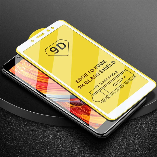 White 9D полное покрытие из закаленного стекла для Xiaomi Redmi Примечание 5A Note 5 5 Plus защитный стеклянный чехол для Xiaomi Redmi Note 5 Pro стеклянная пленка - Цвет: White