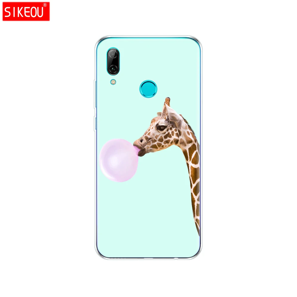 12083 For Huawei P Smart Cases Silicon Soft TPU Back Cover For Huawei P Smart plus Case Cover for huawei p smart Z bumper - Цвет: 12083