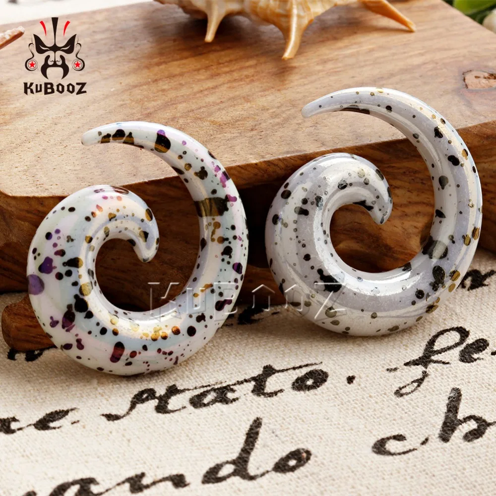 2018 acrylic ear plugs spircel tunnels body jewelry expander earrings matched gauges stretchers pair selling. | Украшения и