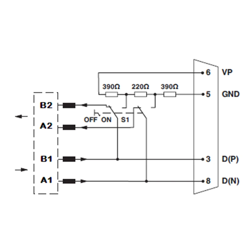 Profibus интерфейсные коннекторы MDP RCF001 разъем для промышленного общения 9 pos D SUB|connector