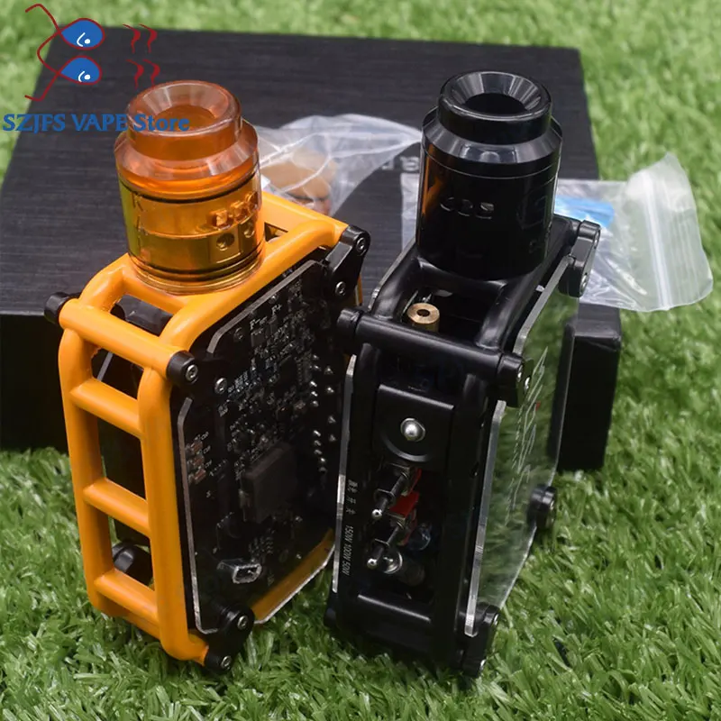 Электронная сигарета Warwolf 150 Вт боксмод в комплекте вейп с QP KALI RDA Fatality атомайзер