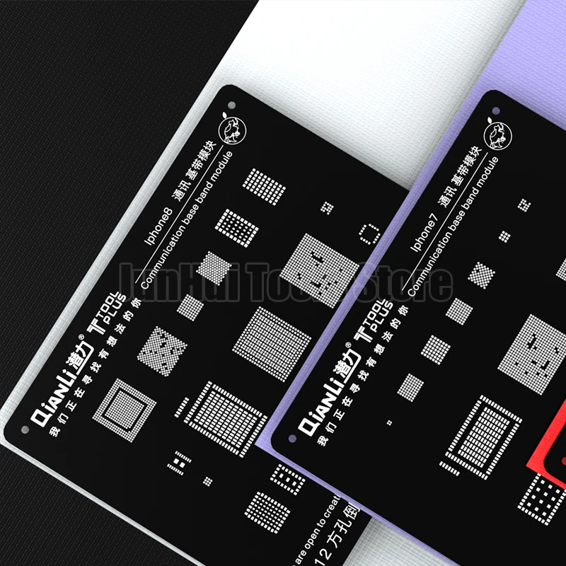 Универсальная черная стальная сетка qianli для ремонта IPHONE 5G/5S/6G/6S/7G/8G базовая полоса
