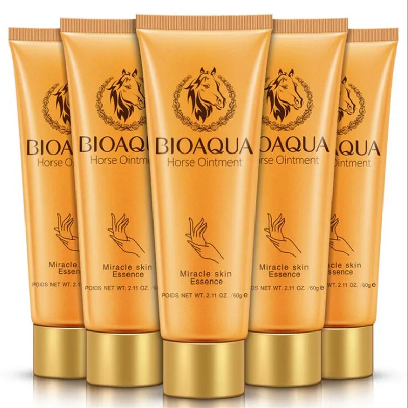 Brand High Quality Horse Oil Hand Cream Moisturizing Anti Aging Whitening Lotion Creams For Hands Bioaqua Skin Care |