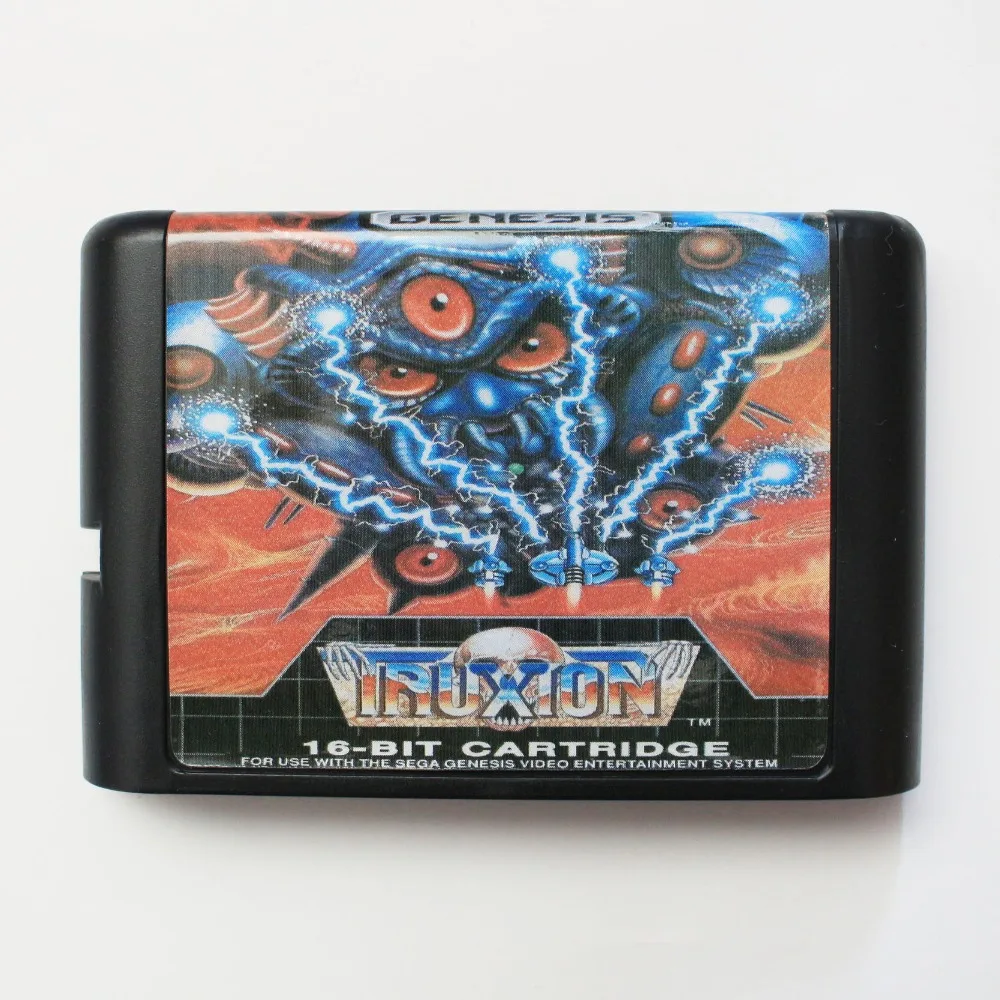 Truxton 16 бит SEGA MD карточная игра для Sega игры Mega Drive Genesis | Электроника