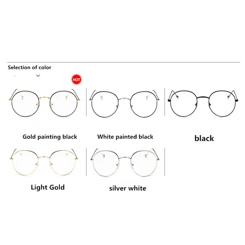 2019 Curtain Optical Glasses New Korean Version Of The Retro Flat Mirror Trendy Frame Female Literary With Myopia | Аксессуары для