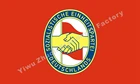 Вечерние Sozialistische Einheitspartei немецкие флаги, 150x90 см (3x5 футов) 120 г 100D, бесплатная доставка