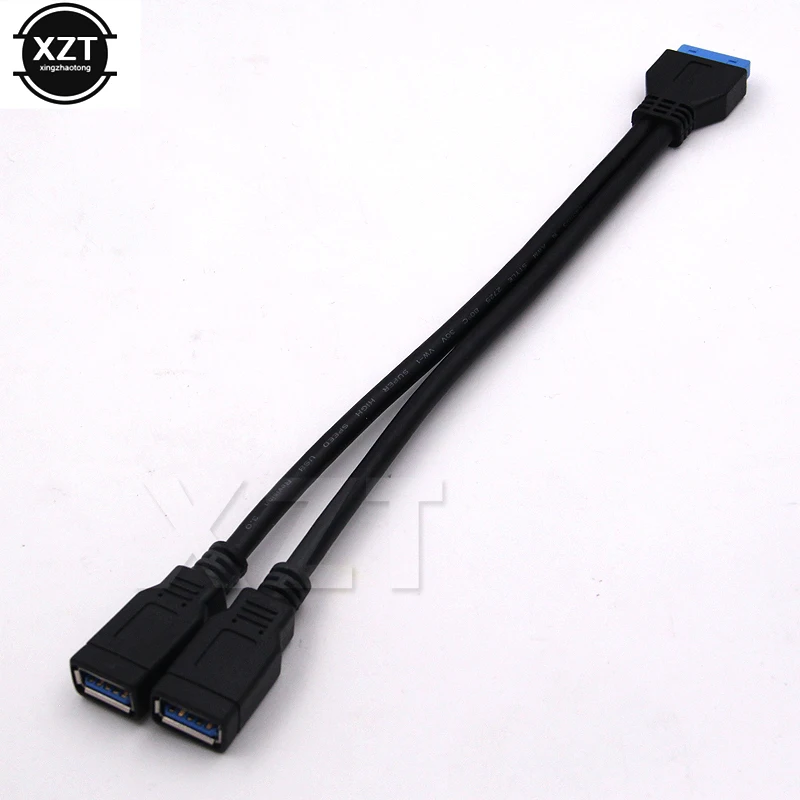 1 шт. адаптер с двумя USB-портами 3 0 на материнскую плату | Компьютеры и офис