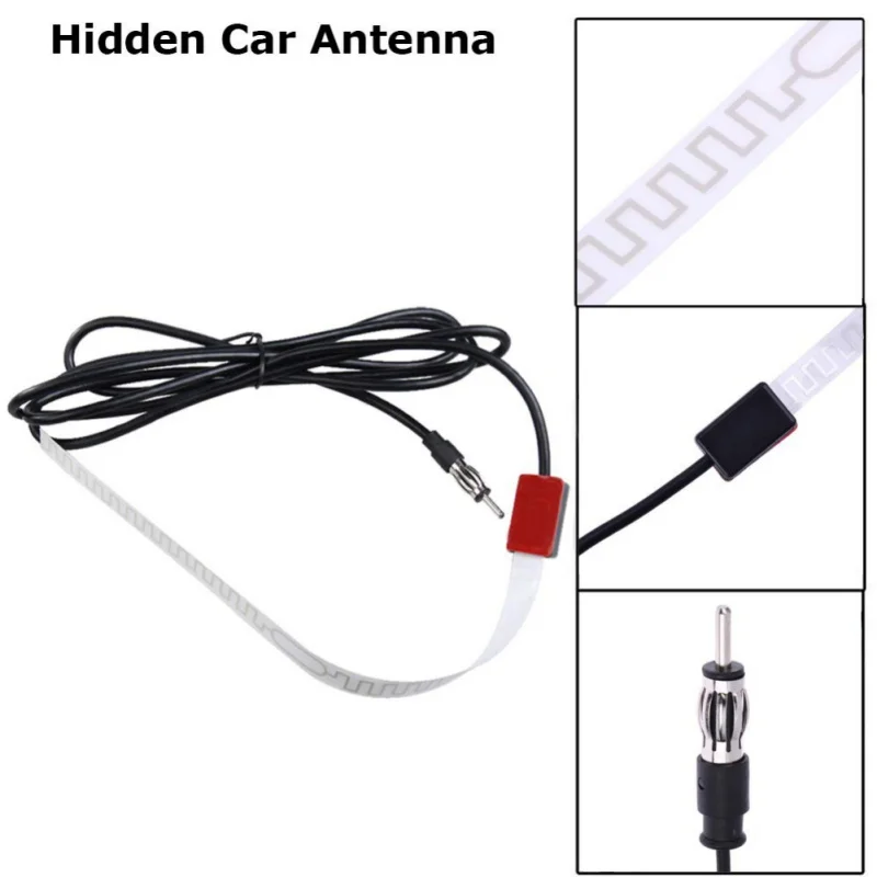 AM/FM радио приемная Скрытая Автомобильная Внутренняя антенна с креплением