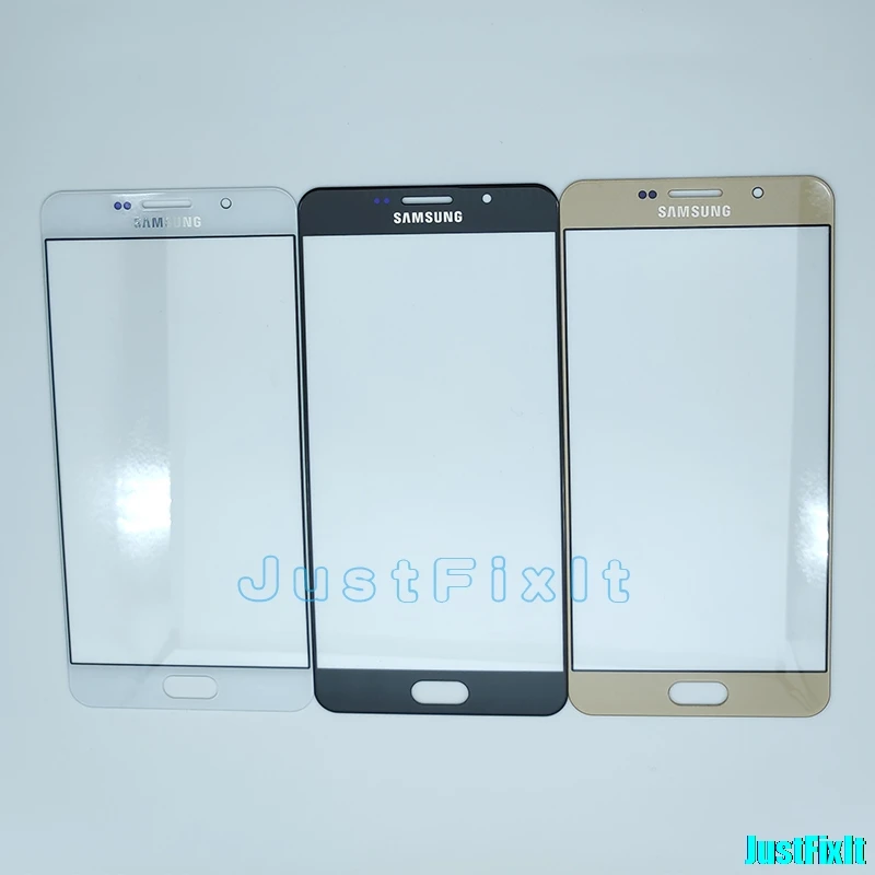 Передняя стеклянная крышка для Samsung Galaxy A7 2016 A7100 A710 A710F ЖК-дисплей внешняя линза
