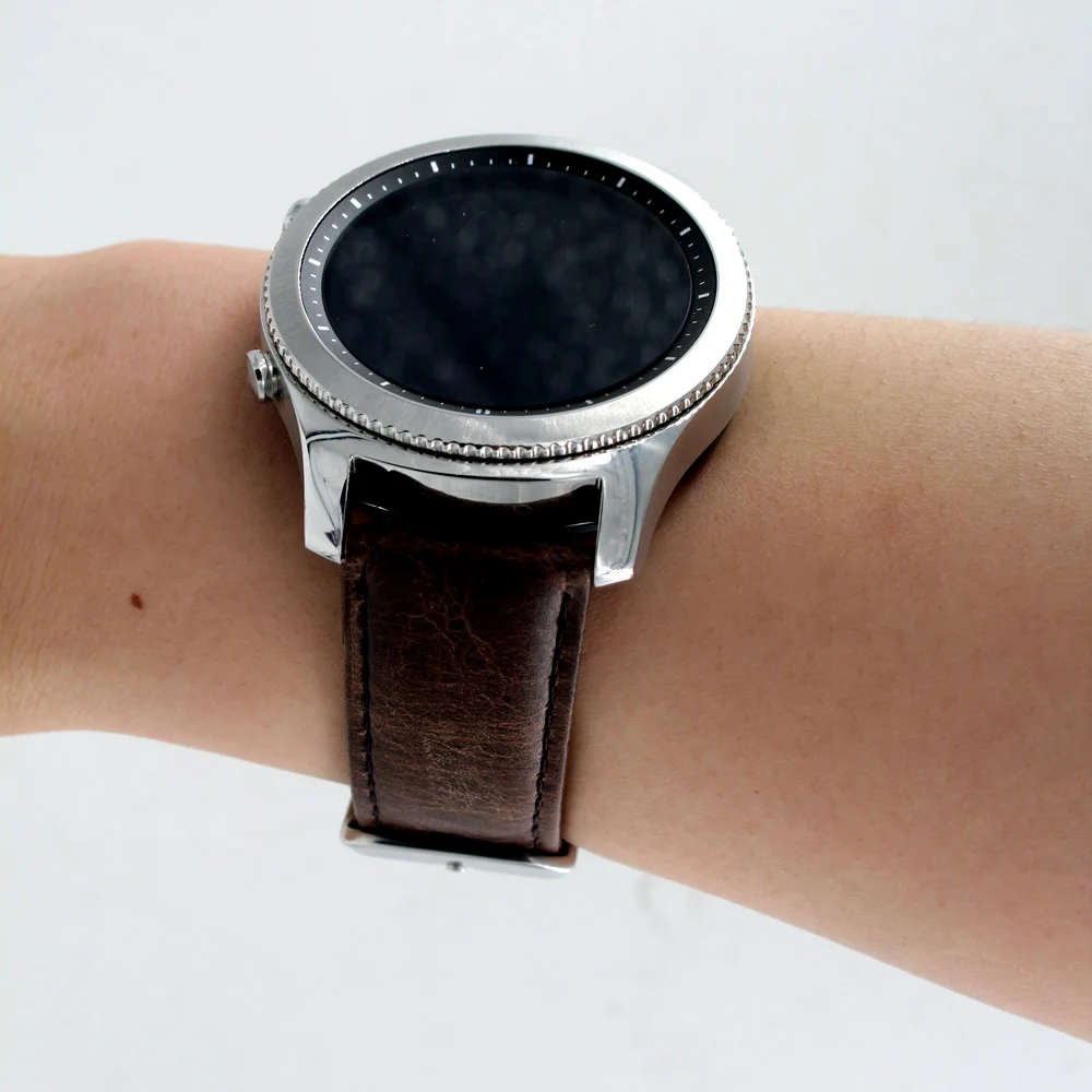PINHEN Для Передач s3 Смотреть Band Наручные Часы Ремешок Лошадей Пояс для Samsung Gear S3
