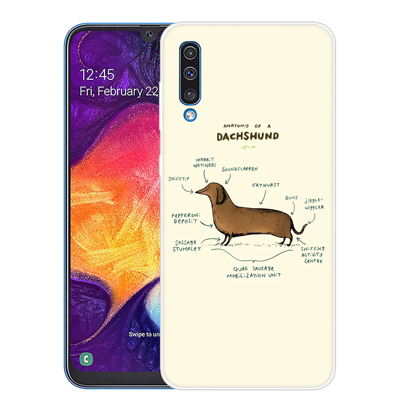 6 Lavaza Симпатичные такса собака добермана жесткий чехол для телефона для samsung Galaxy A70 A60 A50 A40 A30 A20 A10 M10 M20 M30 M40 A20e крышка - Цвет: 6