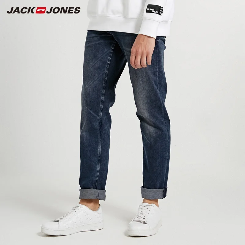 JackJones мужские Стрейчевые хлопковые повседневные джинсы Модные деловые узкие J |