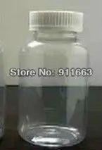 Прозрачные медицинские пластиковые бутылки для пустых капсул таблеток гранул и