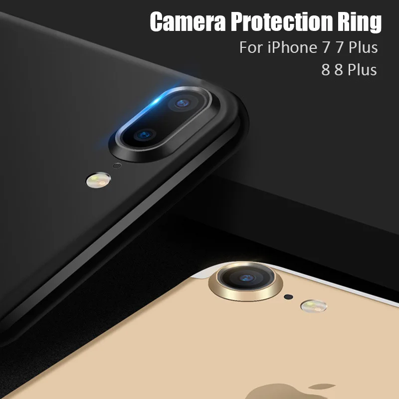 JONSNOW защитное кольцо для объектива камеры для iPhone 7 8 Plus 6S 6P X XR XS Max металлическое защитное кольцо для объектива камеры