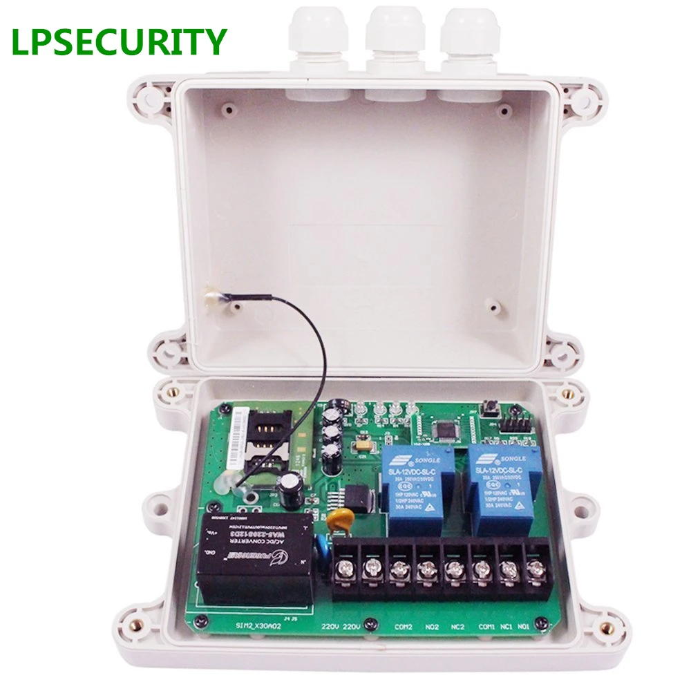 Пульт дистанционного управления LPSECURITY IP65 GSM устройство для открывания ворот 2