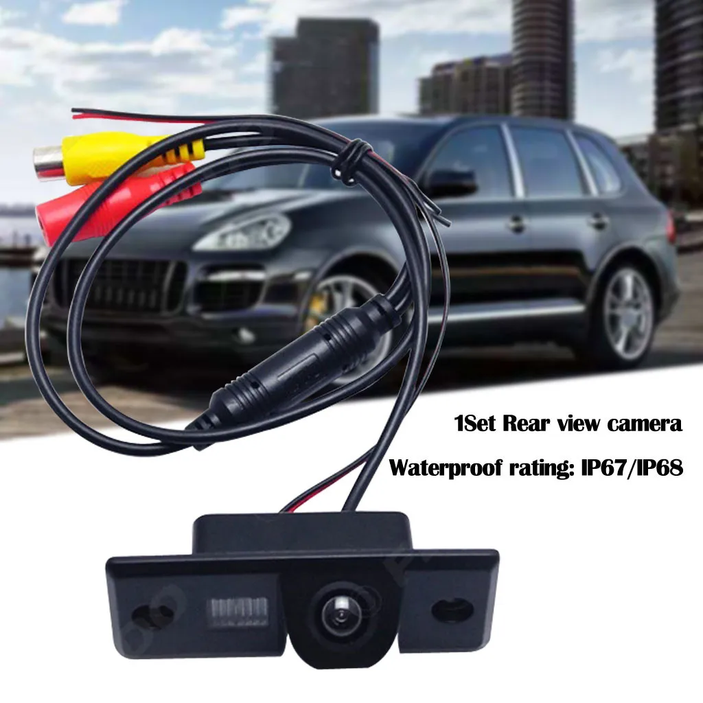 Автомобильная камера заднего вида для PORS CHE CAYENNE Volkswagen SKODA FABIA/SANTANA/POLO(3C)/TIGUAN/PASSAT