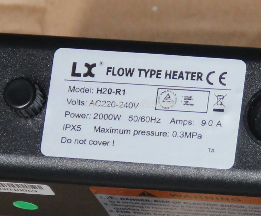 2 кВт прямой нагреватель для спа ванны с выключателем давления LX и массажный