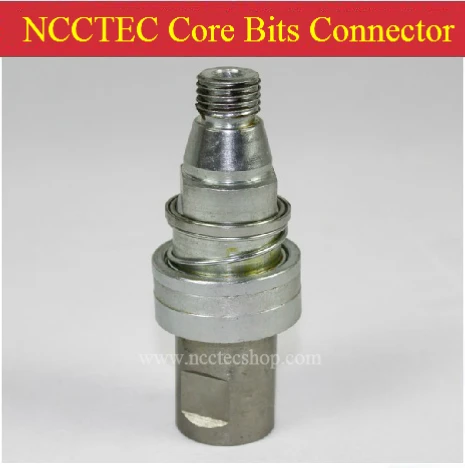 NCCTEC Diamond core bits male connector for diamond drill machine | fast remove and install core drill bits | save your time