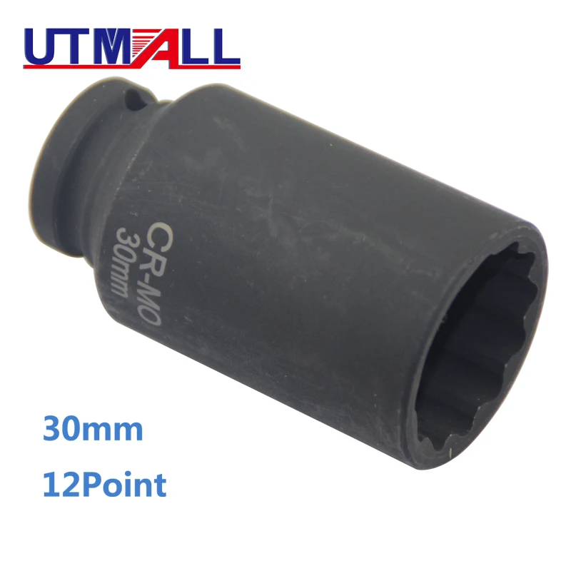30-миллиметровый 12-точечный торцевой ключ для гайки оси шпинделя для Toyota Lexus