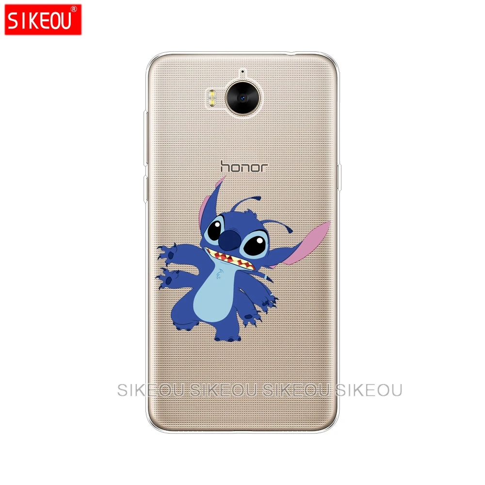 Силиконовый чехол для телефона huawei Y3 Y6 Y5 2 II 2017 nova 2s LITE plus милый ажурный мультяшный