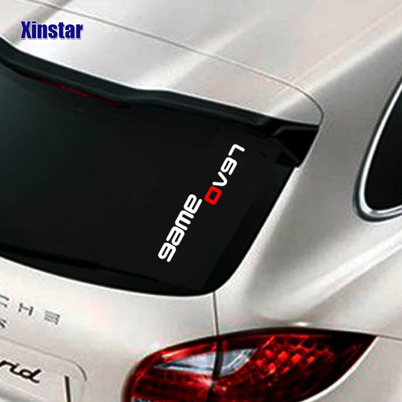 Наклейка на автомобильные окна gameover для revo volkswagen golf 7 passat B5 B6 B7 Golf MK4 MK6 MK7 CC R20 R32