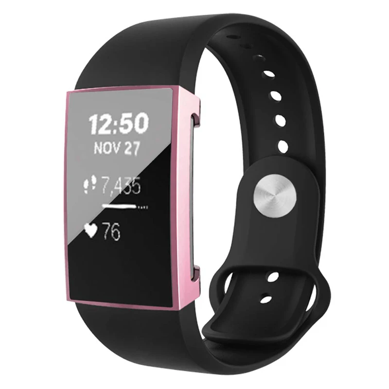 Чехол с полной защитой экрана для Fitbit Charge 2 сменный защитный чехол браслета Fit Bit |