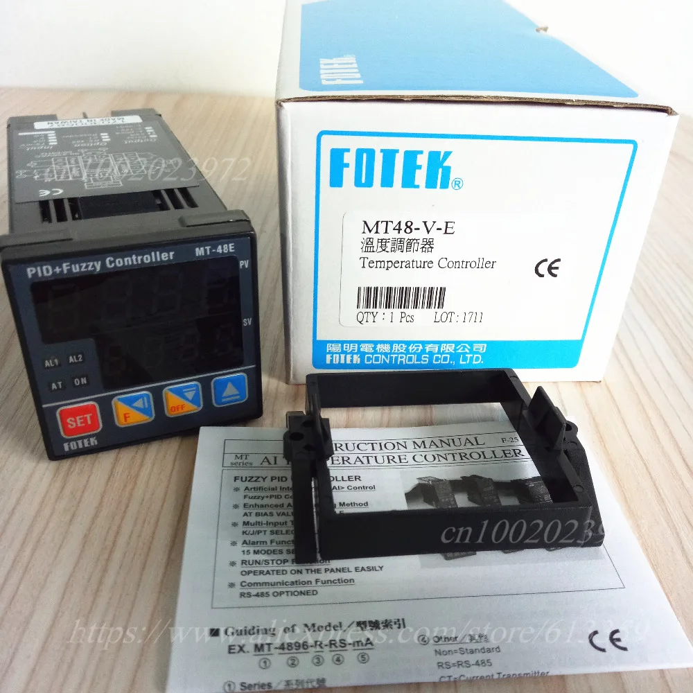 MT48-V-E SSR выход FOTEK PID + пушистый регулятор температуры 100% новый и оригинальный |