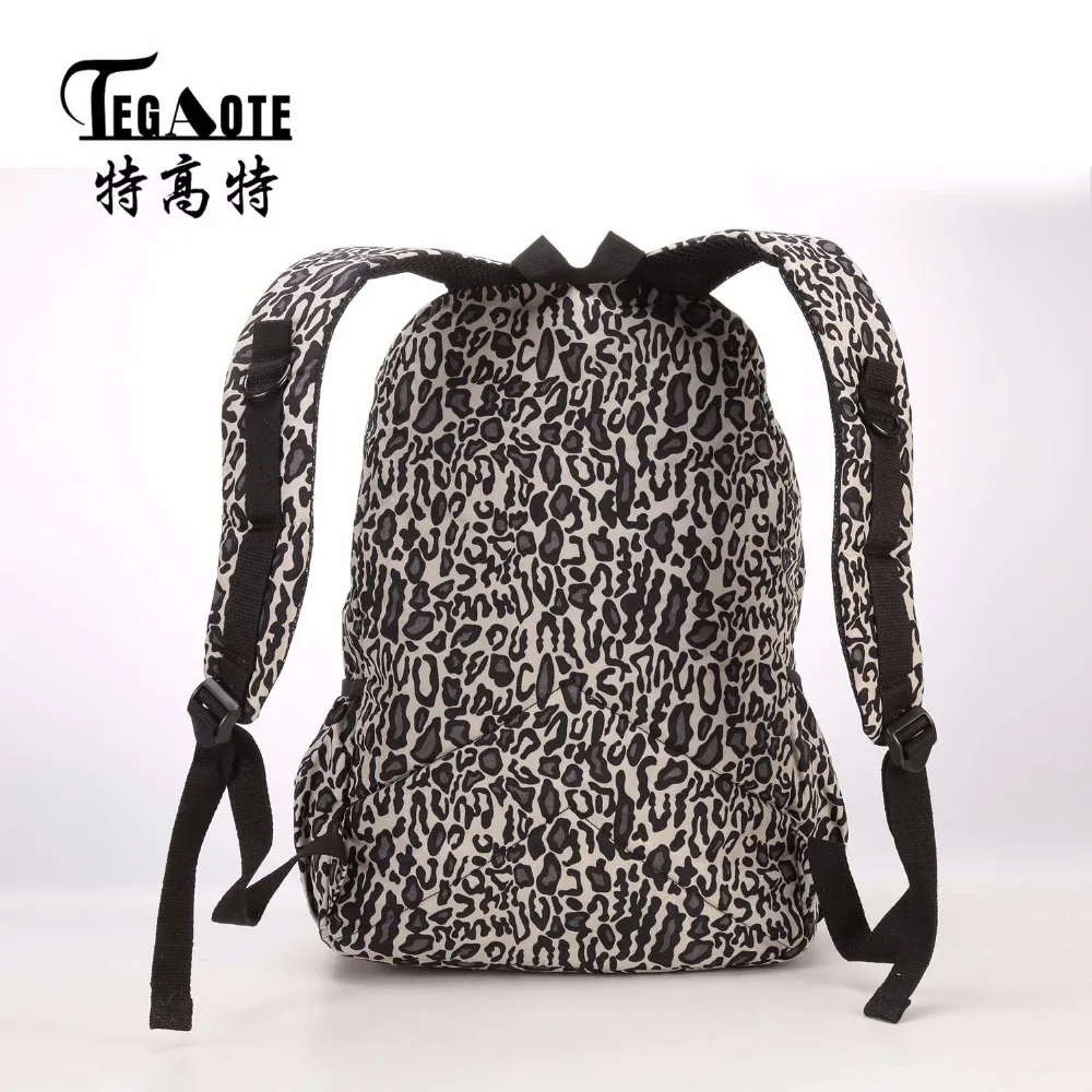 TEGAOTE легкий нейлоновый водонепроницаемый рюкзак для девочек-подростков Mochila