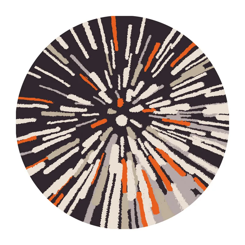 Zeegle Европейский стиль дома круглый ковер для Гостиная компьютерное кресло