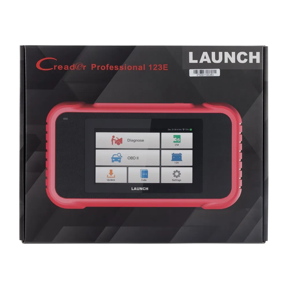 Новое поступление LAUNCH X431 CRP123E OBD2 считыватель кодов для двигателя ABS подушка безопасности SRS Трансмиссия OBD диагностический инструмент CRP123 E бесплатное обновление